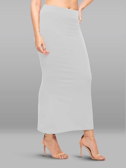 Lyra Lycra Saree Shapewear Petticoat for Womens Sarees Off White