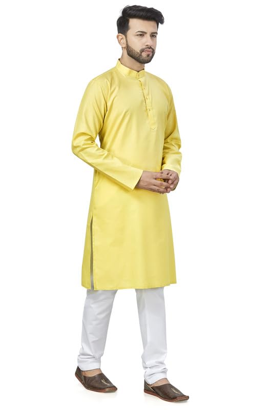 Be Active MenS Traditional Solid Full Sleeves Kurta || Cotton Kurta For Men || Men Kurta For Wedding || Kurta For Men (N-Rfsk00