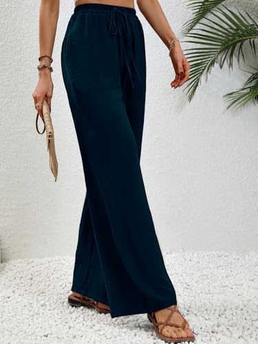 Toplot Trouser For Women || Casual Pants For Women || Loose Fit High-Waist Korean Pants || (Regular Fit | Polyester) (Women-Trou