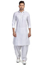 Be Active MenS Solid Pathani White Kurta Set || Men Kurta Pajama || Men Kurta Pajama Set || Kurta Pajama For Men (Rfsp0002 5 (W