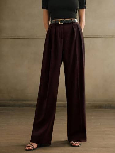 Greciilooks High Waist Cotton Trousers For Women  Flared Parachute Pants With Side Pockets | Casual Travel Cargo Pants (Availabl