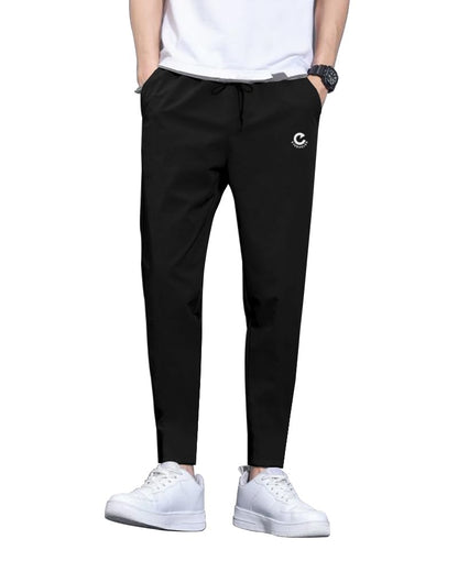 Noble Monk Track Pant For Men Raven Black