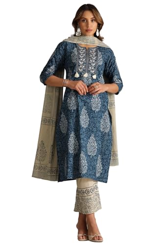 Soch Womens Cotton Salwar Suit Set (EWS5CD22045