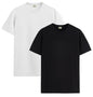 ADRO T Shirts Pack of 2 Mens Tshirts Cotton T Shirts for Men Tshirt T-Shirts Combo T Shirts Tshirts for Men Plain Solid Tshirts