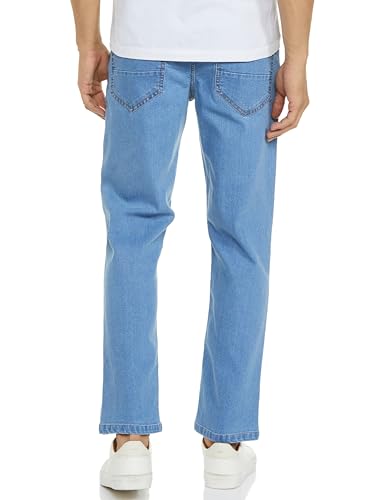 INKD Mens Relaxed Jeans (INKAW24MJN-501_Airforce Blue