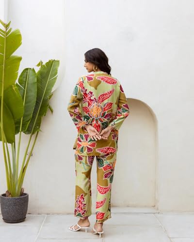 Kalaanj Ethnic Co Ord Set | Casual Wear Pant Top Set | Fancy Co-Ord Set | Full Pair Set | Kurta Sets Kurtis | Kurta Pant Setkals