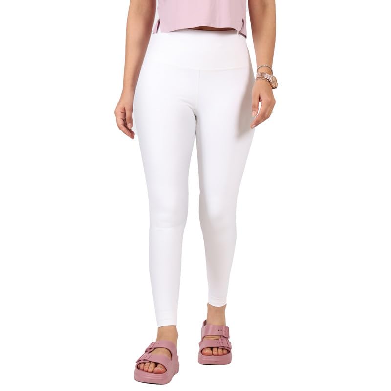 BlissClub The Ultimate Leggings Lite, Ankle Length Tights for Women for Gym, Yoga and Workout with High Waist,Tall Variant