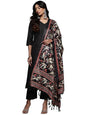 Varanga WomenS Cotton Blend Kurta Set (Frl_Vskd32857_Vardup2186_Black