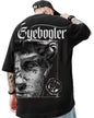 Noble Monk Loose Fit Back Printed Round Neck T-Shirt For Men