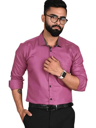 Tee Projekt Casual Shirt for Men Regular Fit Long Sleeve Shirt Suitable for Event Formal Wear