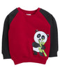BUMZEE Red Boys Full Sleeves Sweatshirt Age - 6-12 Months (Peb8512C-red)