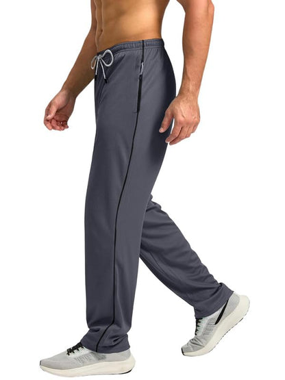 Pinkmint Mens Combo Casual Trousers l Stylish Side Pocket with Zip l Lightweight & Comfortable Troser Pant for Summer (Pack of