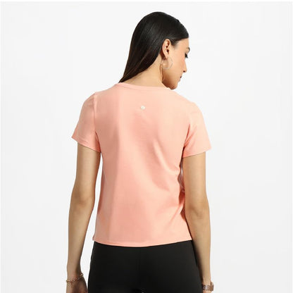 BlissClub Women The Last Tee - Round Neck tee | Womens t-Shirt |  Sleeves | Last 750+ Washes | Cotton Tee