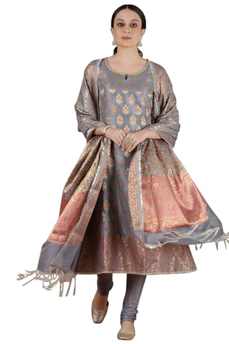 Aurelia Women's Polyester Abstract Regular Kurta Set