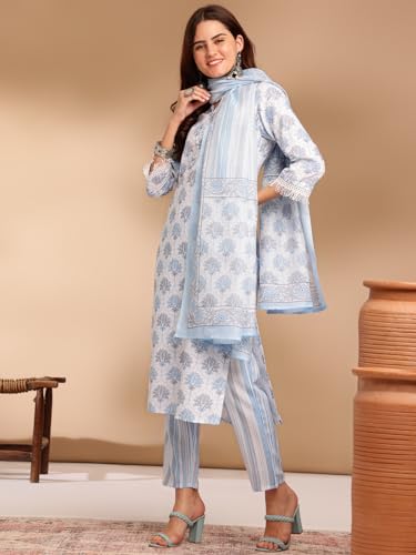 LookMark Women Kurta Set: Perfect Blend of Comfort and Style: Elevate Your Wardrobe with Our Cotton Blend Sets!