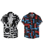 LookMark Mens Cotton Blend Casual Beach Wear Shirts | Stylish Printed Shirts for Men | Comfortable Summer Wear | Party, Vacatio