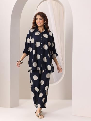 Libas WomenS Rayon Co-Ord Set (400235Or