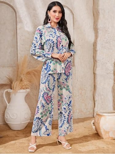 Greciilooks WomenS Co-Ord Set || Rayon Night Pajama Set || Night Suits For Women || Printed Nightwear Set || Loungewear || Home