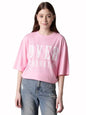 KOTTY Womens Cotton Blend Printed Oversized T-Shirts