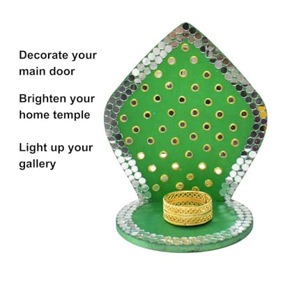 Deepjyoti Diya - Green