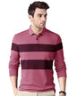 EYEBOGLER Polo Neck Full Sleeve Printed Casual Men Tshirt