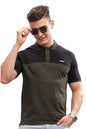 ADRO Regular Fit Polo Tshirt in 100% Cotton Multi Color Polo Also in Plus Size_PN24-L1-BLOL-XL