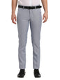 Turtle Men Poly-Viscose Stretch Greyself Design Ultra Slim Fit Formal Trouser