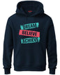 ADRO Men's Cotton Neck Hooded Sweatshirt (H21-M-DBA-NB_Navy_XL)