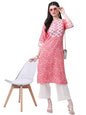 Ketch Women'S Polyester Regular Dress Shirt (Khku000313_Pink/Orange