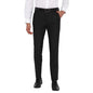 Turtle Men Black Self Design Slim Fit Trousers