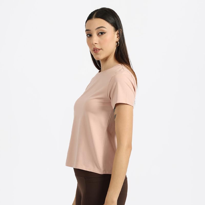 BlissClub Women The Last Tee - Round Neck tee | Womens t-Shirt |  Sleeves | Last 750+ Washes | Cotton Tee