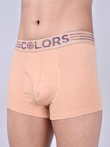 Rupa Mens Cotton Blend Classic Trunks (Pack of 1) (803_Skin