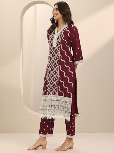 Libas WomenS Silk Blend Kurta Sets (99528C
