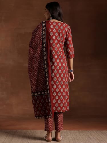 Libas WomenS Cotton Blend Kurta Set (36609H