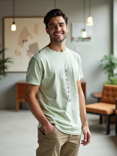 Nobero Men Graphic Printed T-Shirt