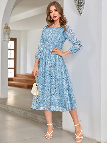 Toochki Kurti For Women | A Line Kurti |Latest Women Kurti | Sky Blue Trendy Kurti | One Piece | Fit & Flared | Floral Printed K