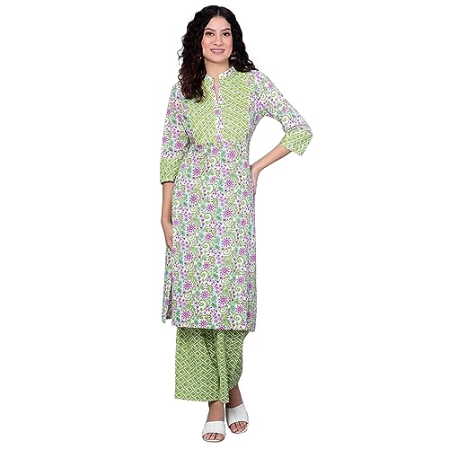 idaLia Multicolour Kurta with Printed Pants