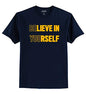 ADRO Believe in Yourself Design Printed T-Shirt for Men (RNR-S36-YOU-NB_Navy_XL)