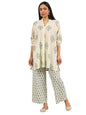 Libas WomenS Cotton Blend Kurta Set (400348H_Blue