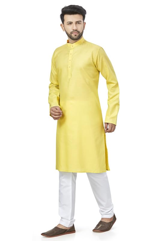 Be Active MenS Traditional Solid Full Sleeves Kurta || Cotton Kurta For Men || Men Kurta For Wedding || Kurta For Men (N-Rfsk00