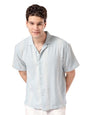 The Indian Garage Co MenS Relaxed Fit Shirt (0923-Shmkrs-05-01_Ice Blue