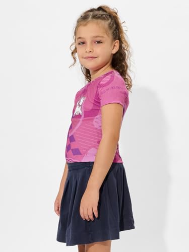 The Souled Store Official Disney: Marie in Paris Young Girls Round Neck Multicolor Graphic Printed Cotton T-Shirts