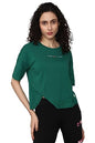 Allen Solly Women Printed Solid Casual T-Shirt