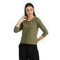 BlissClub Women The Last Tee - V Neck tee | Womens t-Shirt | 3/4 Sleeves | Last 750+ Washes | Cotton Tee