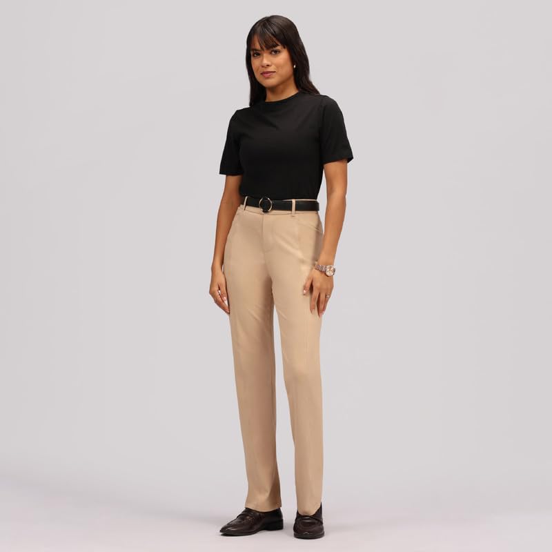BlissClub Womens AM:PM Air Straight Pants - Cotton