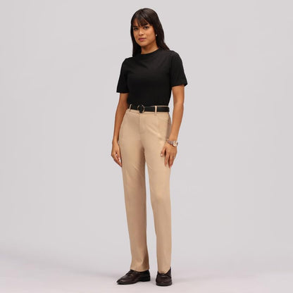 BlissClub Womens AM:PM Air Straight Pants - Cotton