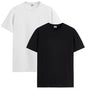 ADRO Mens T Shirts | Solid Tshirts for Men | Pure Cotton Lycra Fabric | 4 Way Stretch Smart tech Tshirt | Pack of 2 Round Neck T