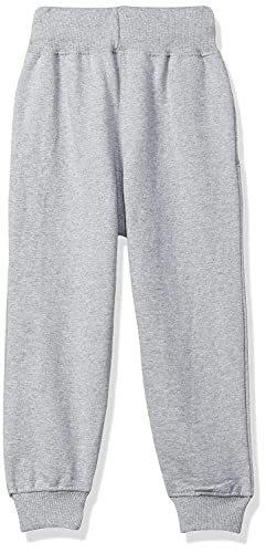 T2F Girls Regular Fit Printed Cotton Joggers Track Pants Grey