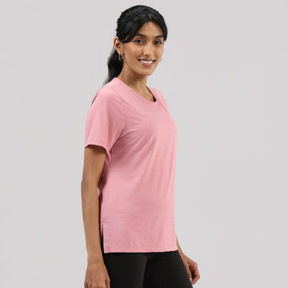 BlissClub Most Breathable - Slit Top, Breathable Comfort Through Tough Moves,Breathable mesh Fabric,Lightweight,Side Slits for C