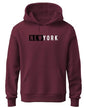 ADRO Men's Cotton Neck Hooded Sweatshirt (H20-M-NKY-MR_Maroon_XL)